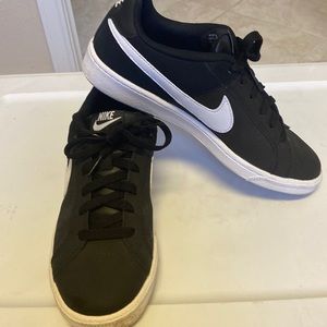 Black and white Nike